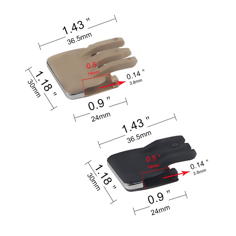 Til toyota corolla sagitar 4 stk air conditioning ventil bil center dash a / c ventil louvre blade skive air conditioning leaf clip