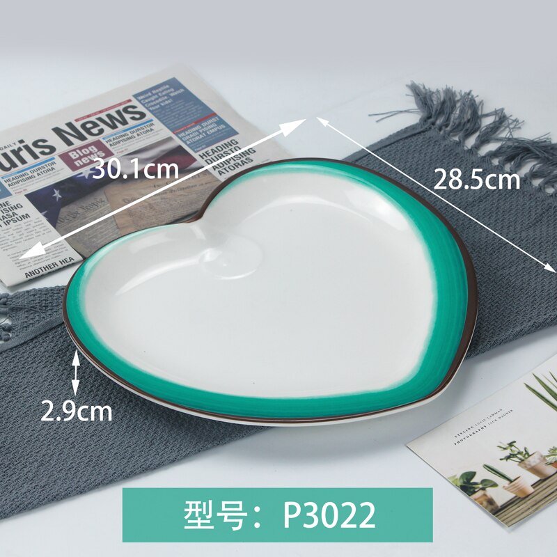 A8 vaisselle en mélamine assiette de forme spéciale pour usage domestique et Restaurants servant plat porcelaine cai die dîner: P3022