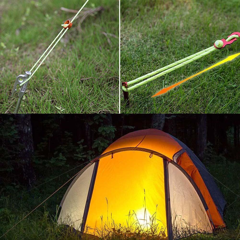 20M 3Mm Reflecterende Guyline Camping Tent Touw Lopers Guy Line Cord Paracord Outdoor Sport Camping Wandelen Tent Accessoires