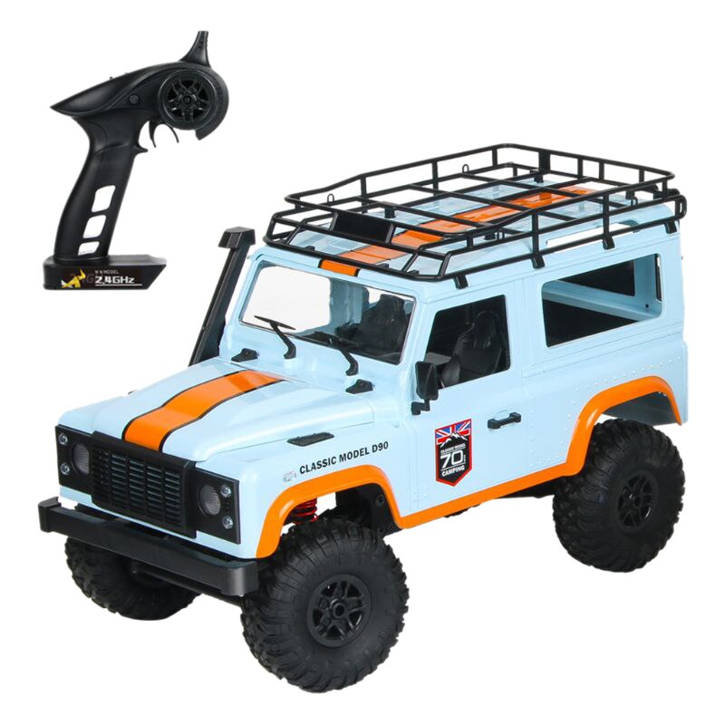 M 1/12 2,4G 4WD RTR Crawler RC Auto Für Land Rover 70 Anniversary Edition Fahrzeug Spielzeug Modell Outdoor Spielzeug kinder VS MN90 MN91, gr: Default Title