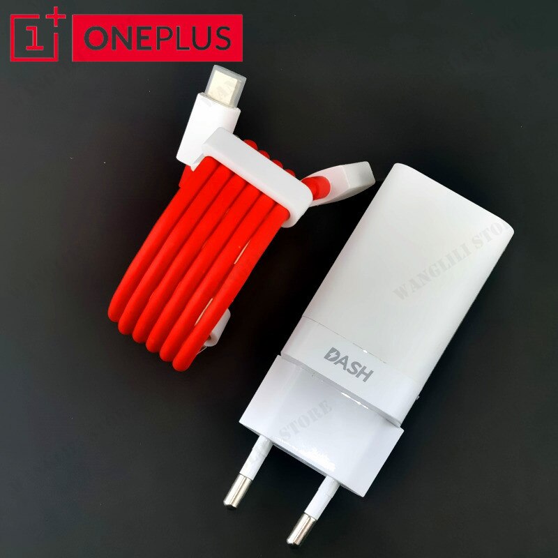 Original OnePlus 7 Dash charger EU 20W Fast Charge power adapter 4A Usb Type c cable for one plus 6 6t 5t 5 3t 3: EU Dash and cable