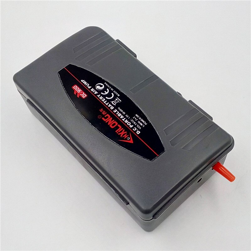 Quiet 1.5V 2L/Min Battery Operated Aquarium Air Pump Single Outlet Fish Tank Oxygen Pump Aerator Compressor