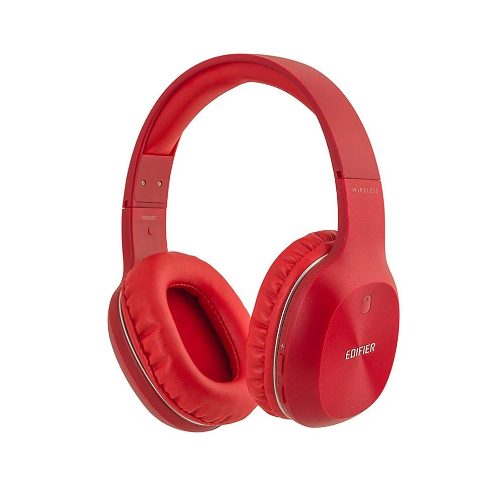 Edifier W800BT Stereo Bluetooth Headset Draadloze Bluetooth Headset Muziek Computer Ruisonderdrukking Hifi Headset Oproep: RED