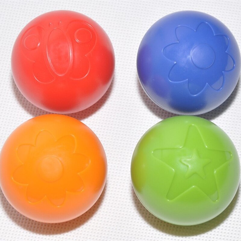 1 pièces balle rebondissante jouet balle coloré balle fosses en plastique souple océan balle eau océan vague balle jouets enfants enfant bébé