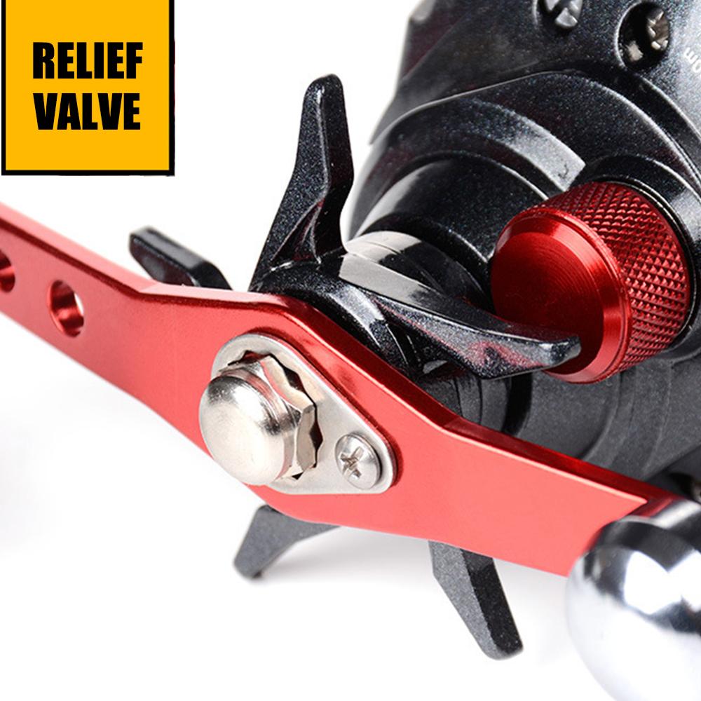 Baitcast Reel Digital Display Water Wheel Fishing Line Left Right Hand Centrifugal Brake Fish Wheel Cup