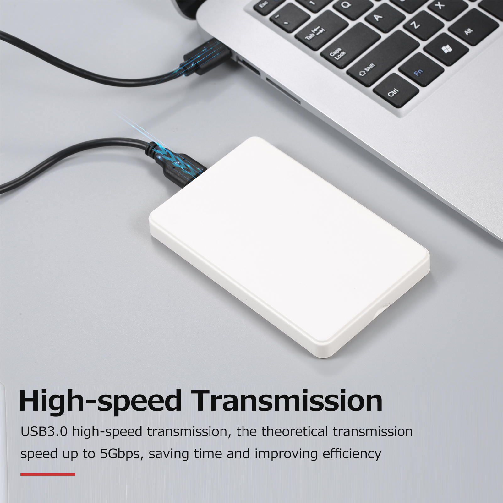 Boîtier pour disque dur externe HDD/SSD SATA 2.5 pouces, usb 3.0, sans outil, disque dur Mobile