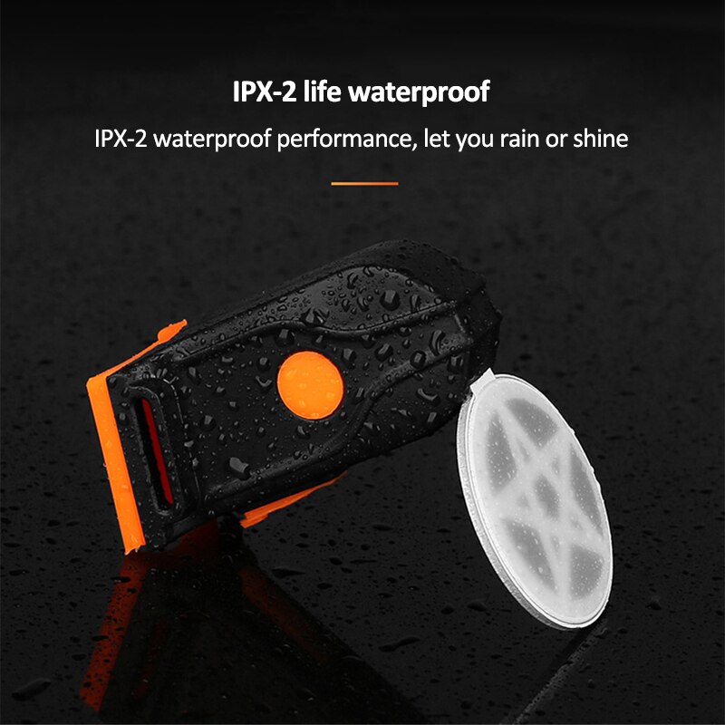Fiets Licht 5 Verlichting Tailight Modes Fietslicht Usb Charge Led Bike Light Flash Strobe Opsteekt Voor Mountainbike Zadelpen