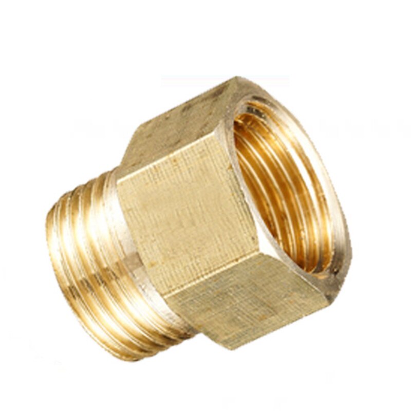 Adaptador de cobre de 1/8 ", 3/8", 1/2 ", 3/4", macho y hembra, Conector de conector de tuberías de latón reductor, adaptador de Gas y aire, presión de agua y combustible