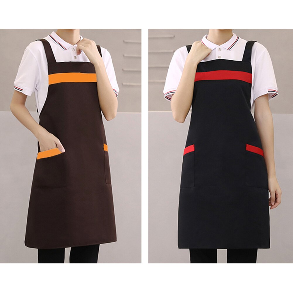 Elastic Waterproof Cooking Apron Kitchen Keep Clothes Clean Sleeveless Men Women Apron AIC88