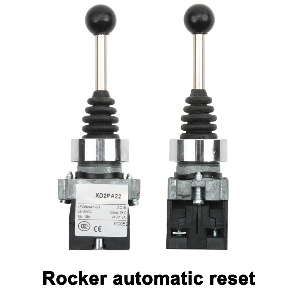 XB2 PA22 xd2-pa22 xb2-pa22 2NO 2 positions spring return Cross push button switch Momentary self-Reset Joystick Switch
