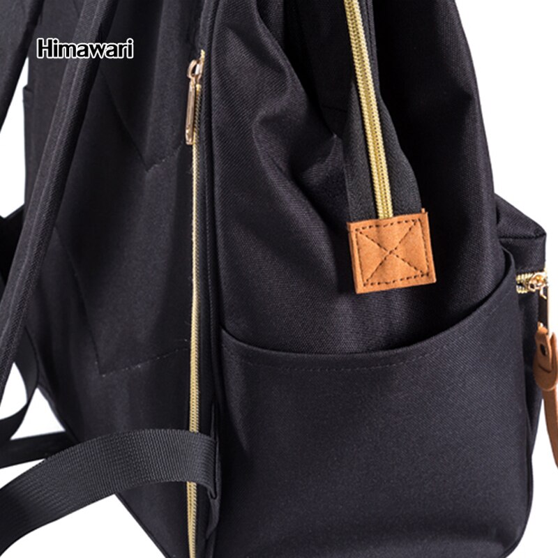 Himawari Travel Backpack - Unisex Laptop Bag - Water Resistant Polyester School Bag