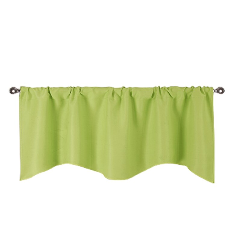 Rideaux occultants de couleur unie, stores romains élégants, rideau court café pour cuisine, rideau de fenêtre moderne pour armoire de cuisine K3NA: GN