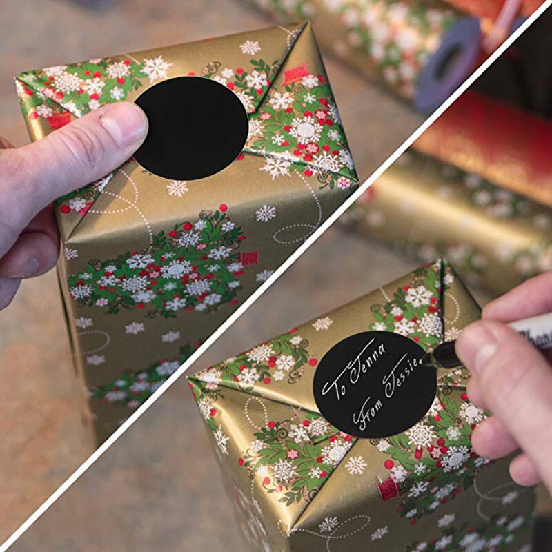 500Pcs/Roll Chroma Label Color Code Dot Labels Stickers 1 Inch Red Green White Yellow Blue Pink Black Purple Stationery Stickers