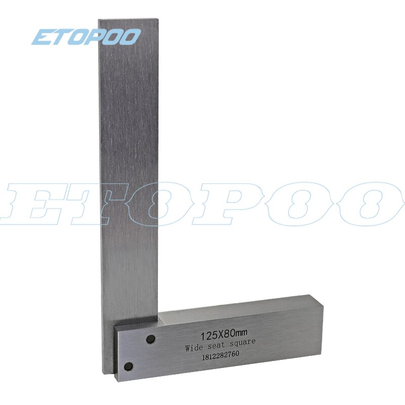 Machinist Vierkante 90 Graden Haakse Ingenieur Set Precisie Grond Staal Gehard Hoek Heerser Gauge Vierkante Heerser Gradenboog