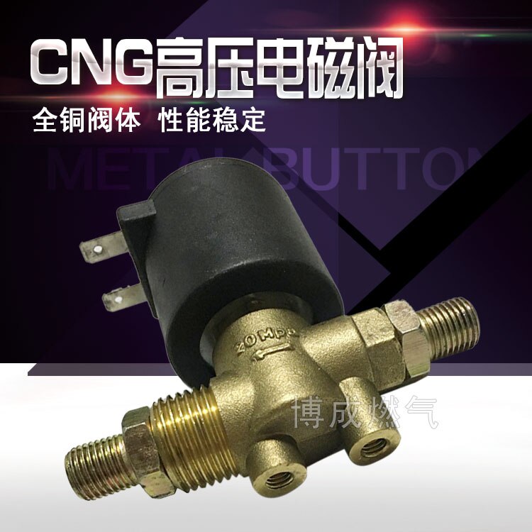 LPG CNG kits for CNG car natural gas high pressure solenoid valve oil to gas modified LPG high pressure solenoid valve