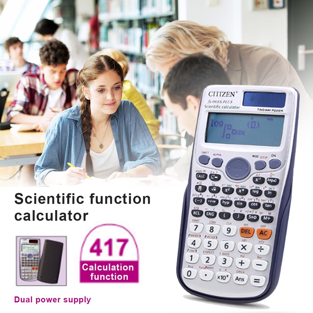 Scientific Calculator Engineering Function Calculator Stationery Multifunction Calculator For Student Teacher Workers Office