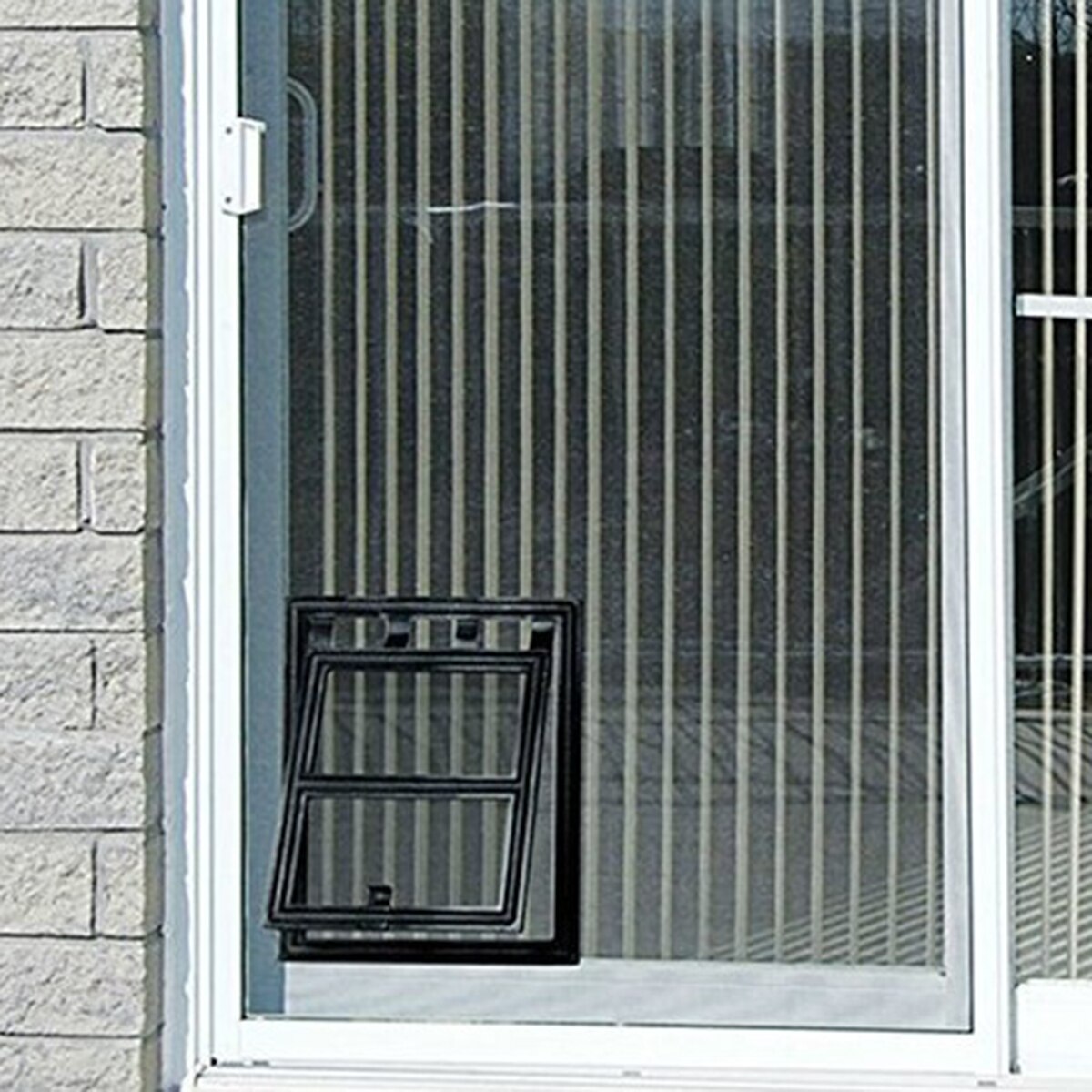 Puerta de plástico bloqueable para perros, gatos y gatitos, ventana de seguridad, puerta con solapa, túnel para mascotas, puerta de acceso libre para el hogar