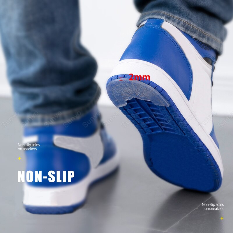 Sunvo-Protector de suela de talón para zapatillas, pegatinas de suelas resistentes al desgaste, autoadhesivas, suela de goma, almohadillas antideslizantes para el cuidado de los zapatos