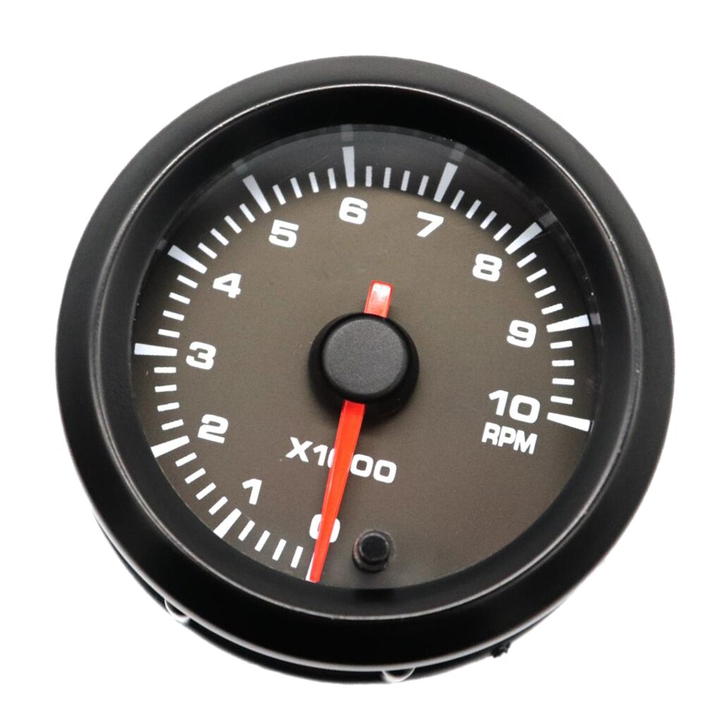 7 Color Tachometer Tach Gauge for Auto Car 2&#39; 52mm 0~10000RPM 12V DC