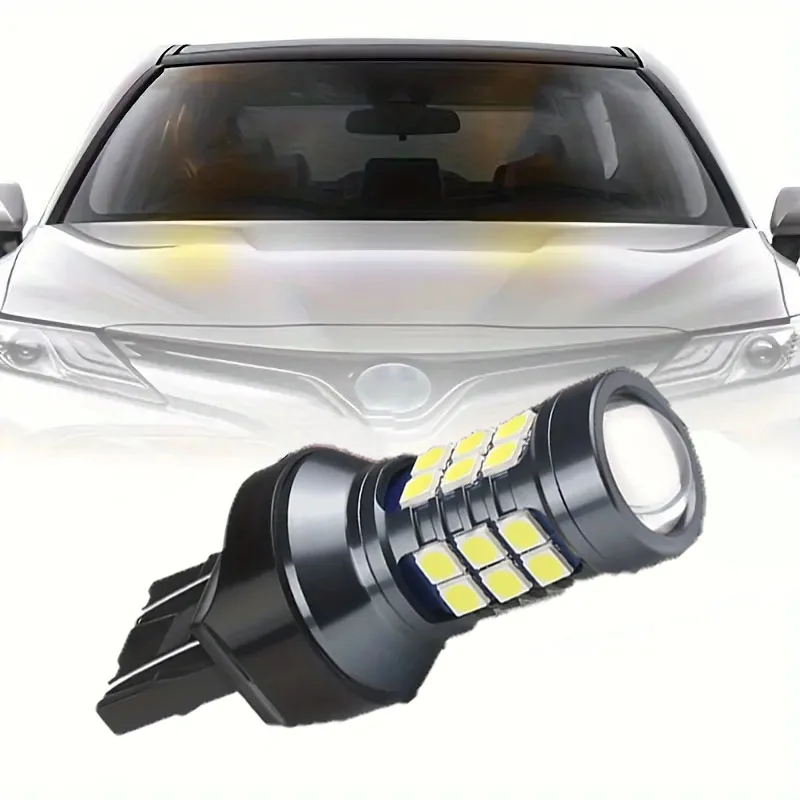 Ampoule de clignotant de voiture LED, feu de signalisation universel haute luminosité, voyant d'avertissement, lumière de sécurité nocturne, pièces de feu de signalisation de voiture