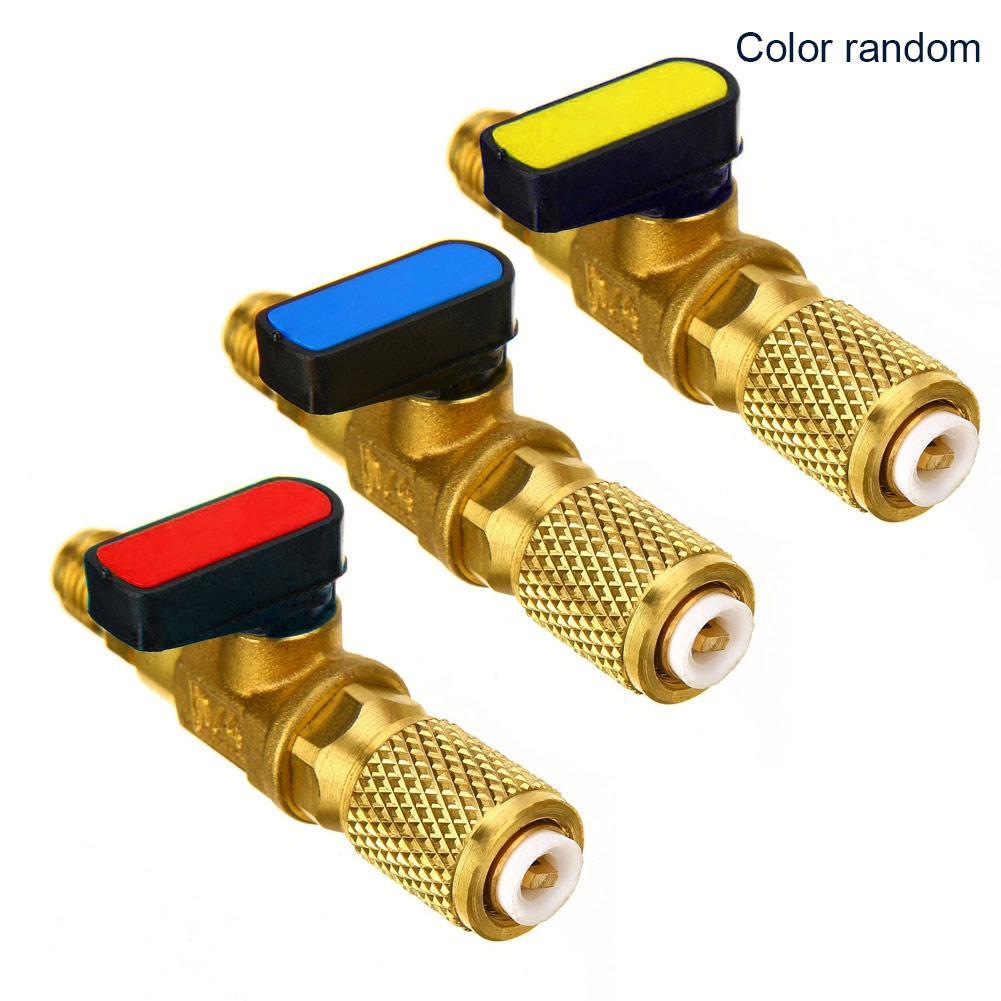 Refrigerant Plus Fluorine Ball Valve Adding Ball Valve Control Valve R22 Control Valve Dosing Ball Valve