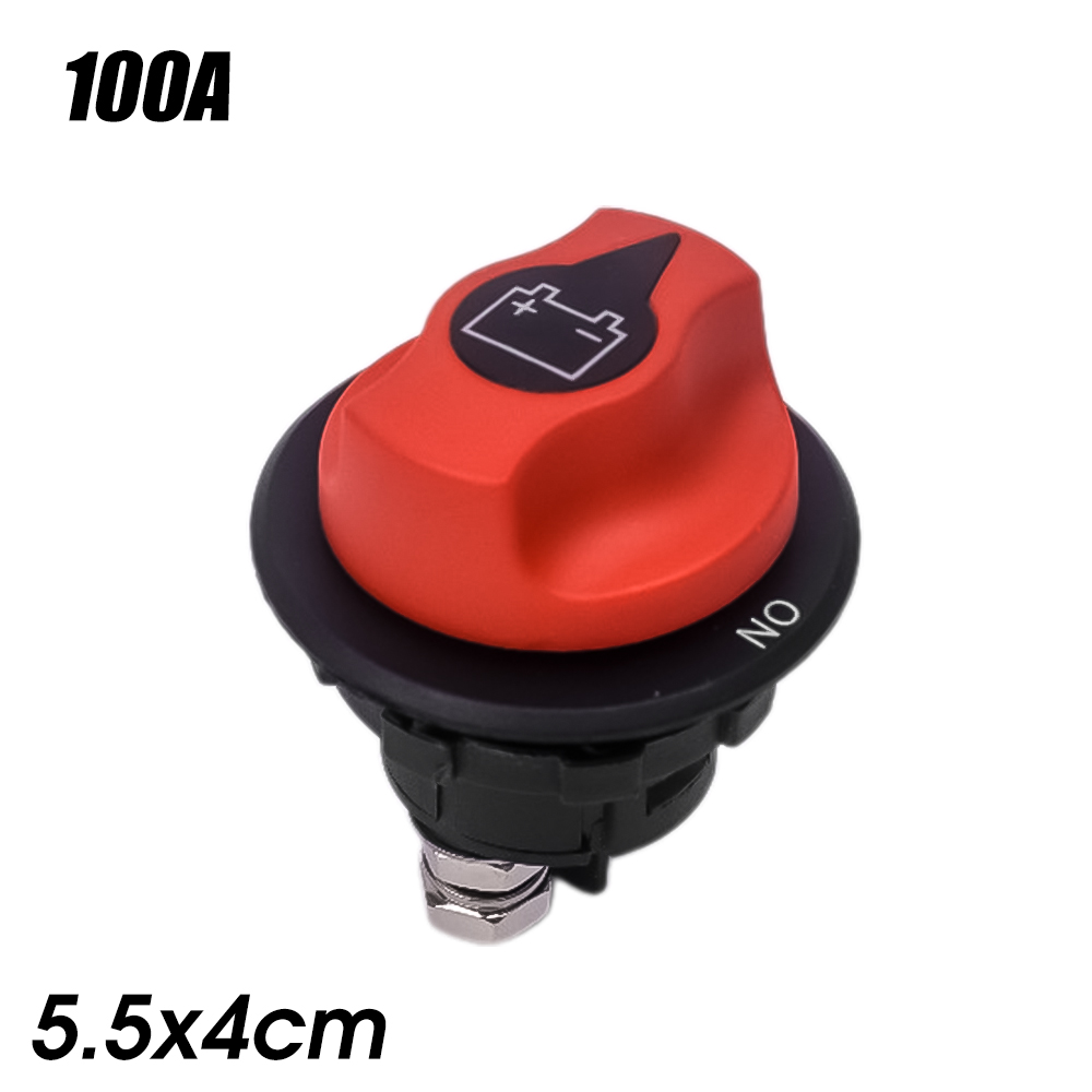 Car Battery Switch DC 50A 100A 200A 300A Disconnecter Power Isolator Cut Off Switch Car Rotary Switches For Auto Truck Boat: PURPLE