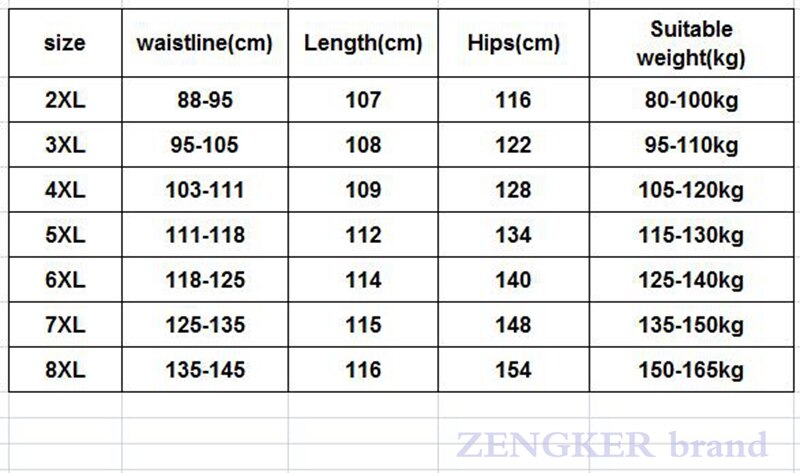 Efterårs stretchjeans #39 oversized elastisk talje løse oversized jeans 160kg 8xl 7xl 6xl denim jeans oversized herrebukser