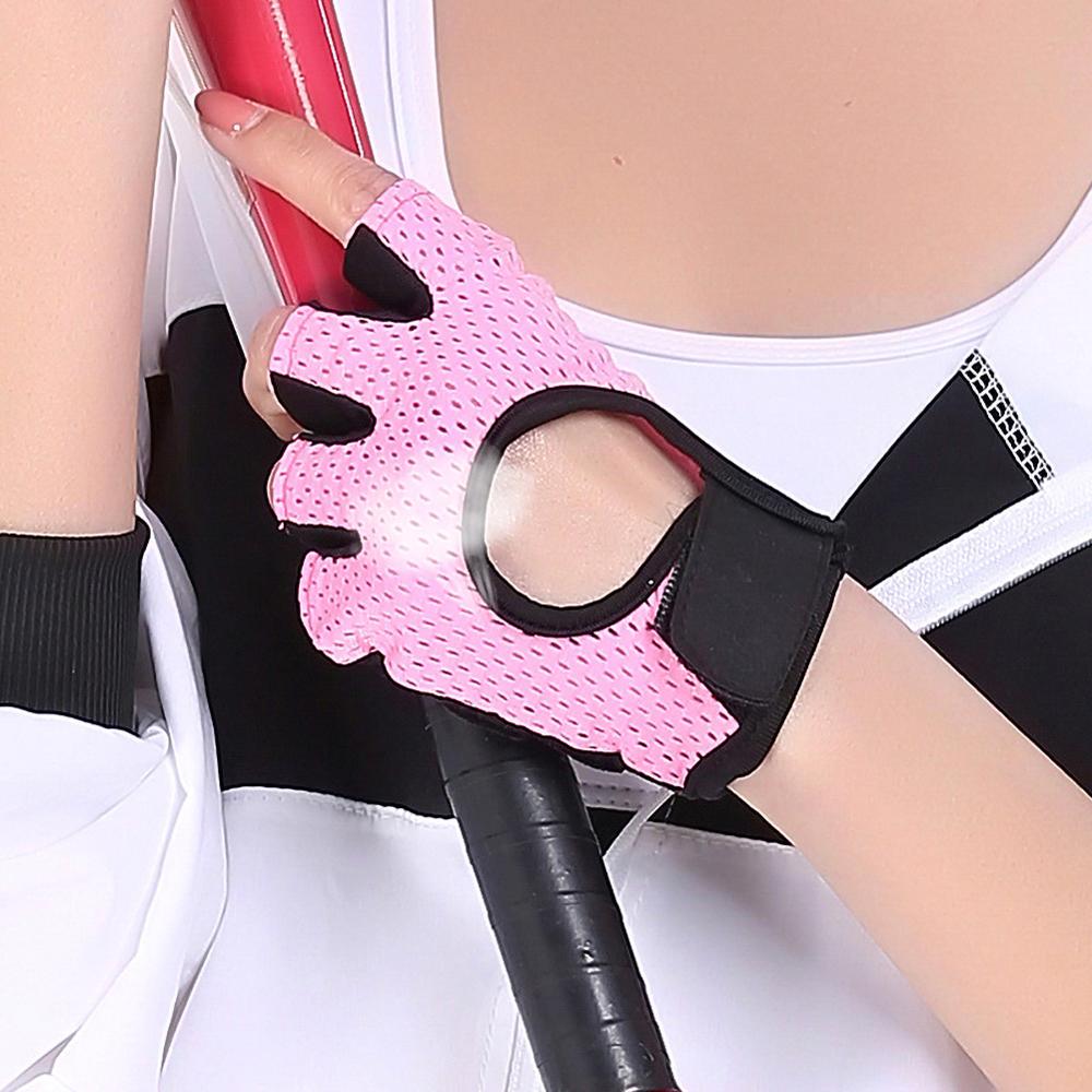 Half Finger Hand Gym Fitness Gloves Power Weight Lifting Women Men Crossfit Workout Bodybuilding Protective Gloves