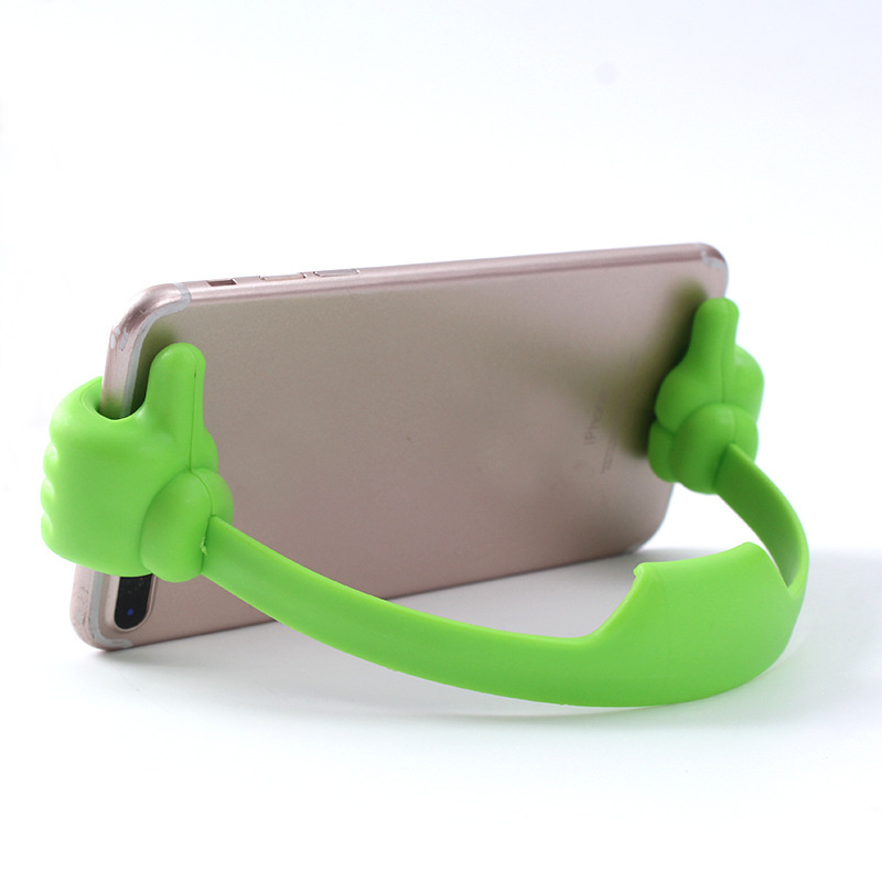 Thumbs Up Mobiele Telefoon Houder Voor Bureau Universele Flexibele Mobiele Telefoon Standaard Voor Tablet Houder Mobiele Telefoon Houder Accessoires: YELLOW
