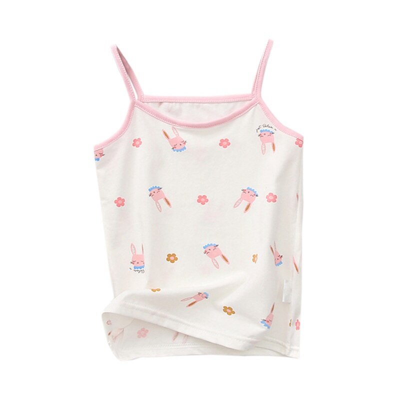 Sommer Baby Unterhemd freundlicher unterwäsche Mädchen Hemd Karikatur Baumwolle T-Shirt oben Leibchen freundlicher Panzer s: D / 2T