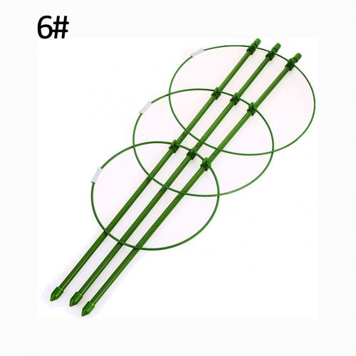 Holdbar klatreplantestøttebur hagespalier blomster tomatstativ med 3 ringetone hageverktøy tomatbur 45cm-90cm: 75cm