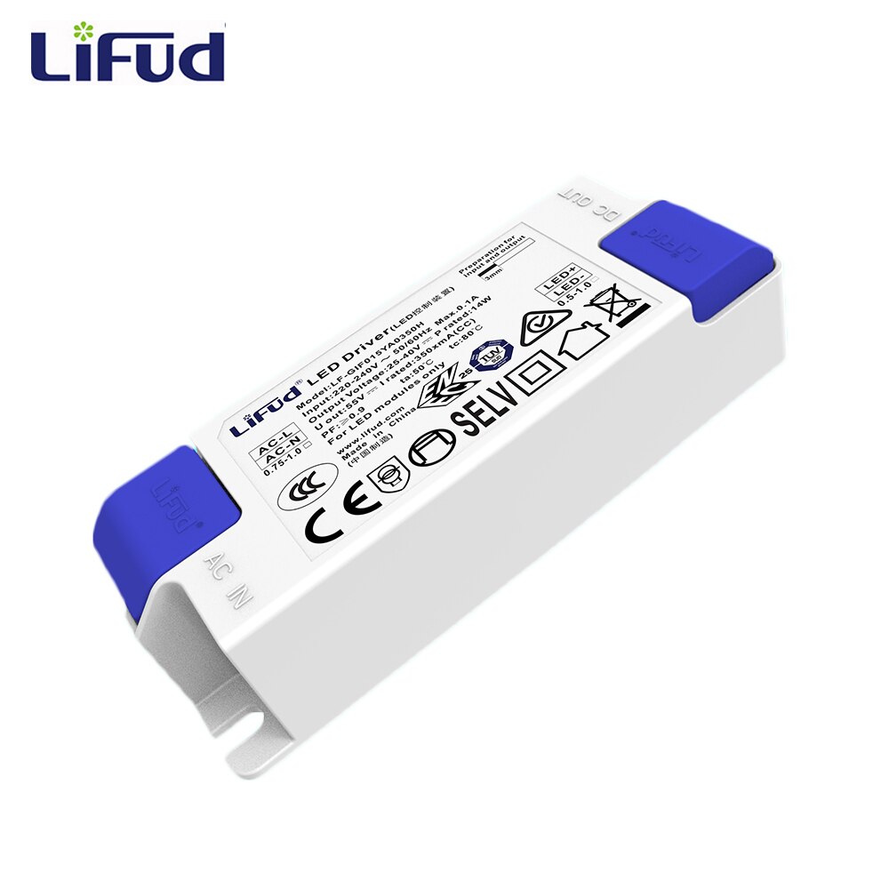 Lifud Flicker Gratis Led Driver 250mA 25-40V 6-10W LF-GIF015YA0250H Led Verlichting Voeding Transformator indoor Led Licht Driver