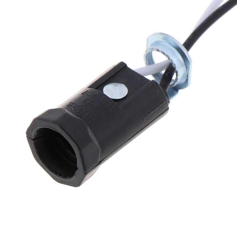 5 st/set kandelabbas  e12 lamphållare ljusuttag nyckelfria 6 "trådledare tillbehör glödlampa reservdelar