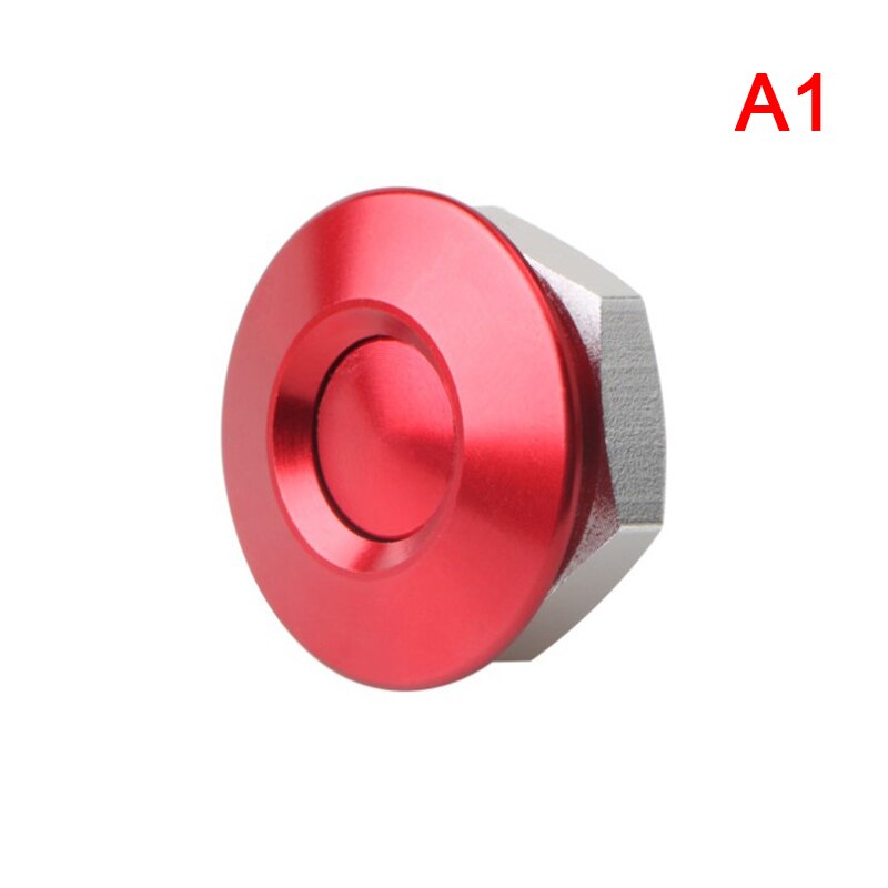 32mm/1.25inch Car Push Button Bonnet Hood Pin Lock Clip Kit Quick Release Latch Engine Bonnets Accessories Car Styling Universal: red