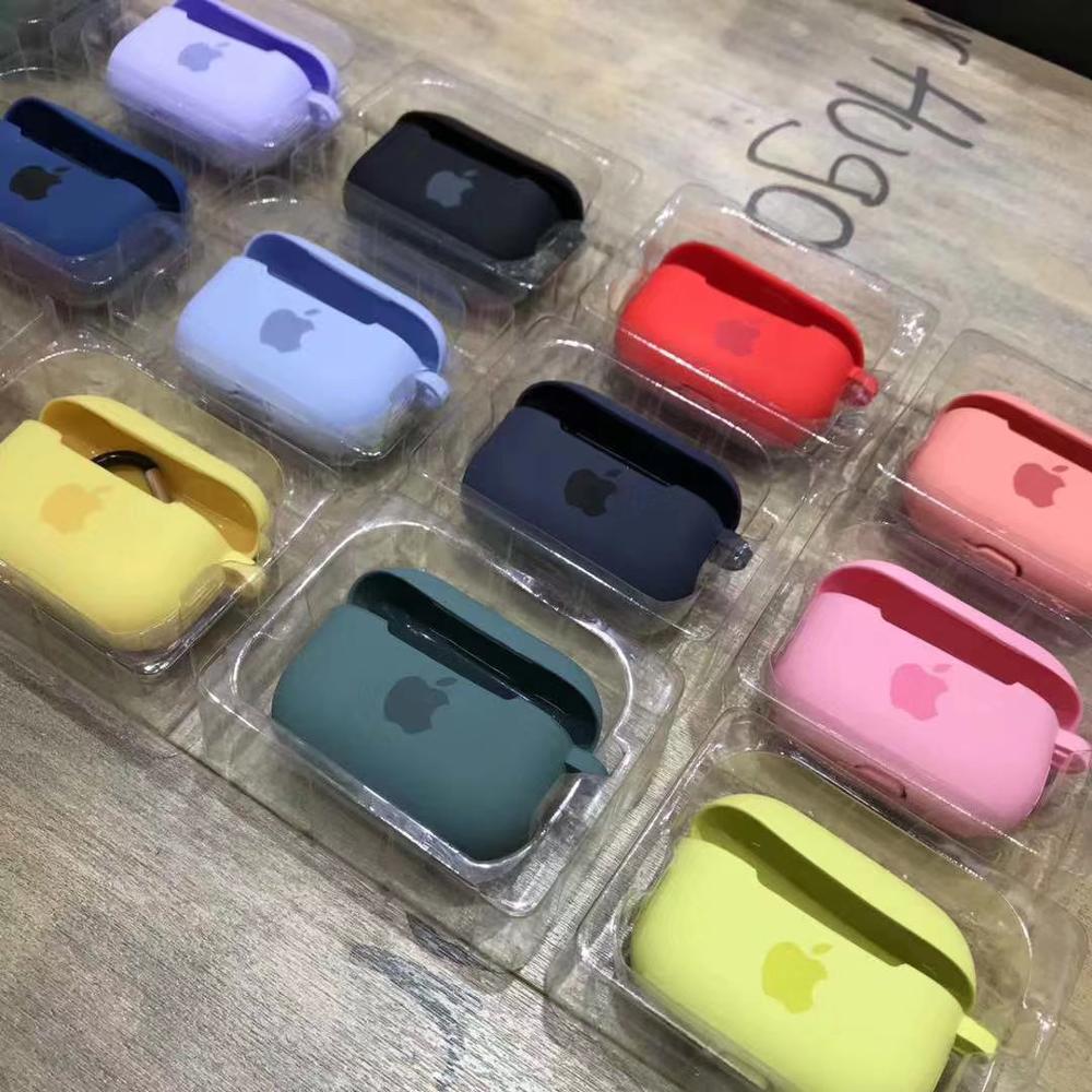 Til airpods pro trådløs bluetooth øretelefon etui blødt silikone etui til airpod 3 cover ladeboks fundas capa coque