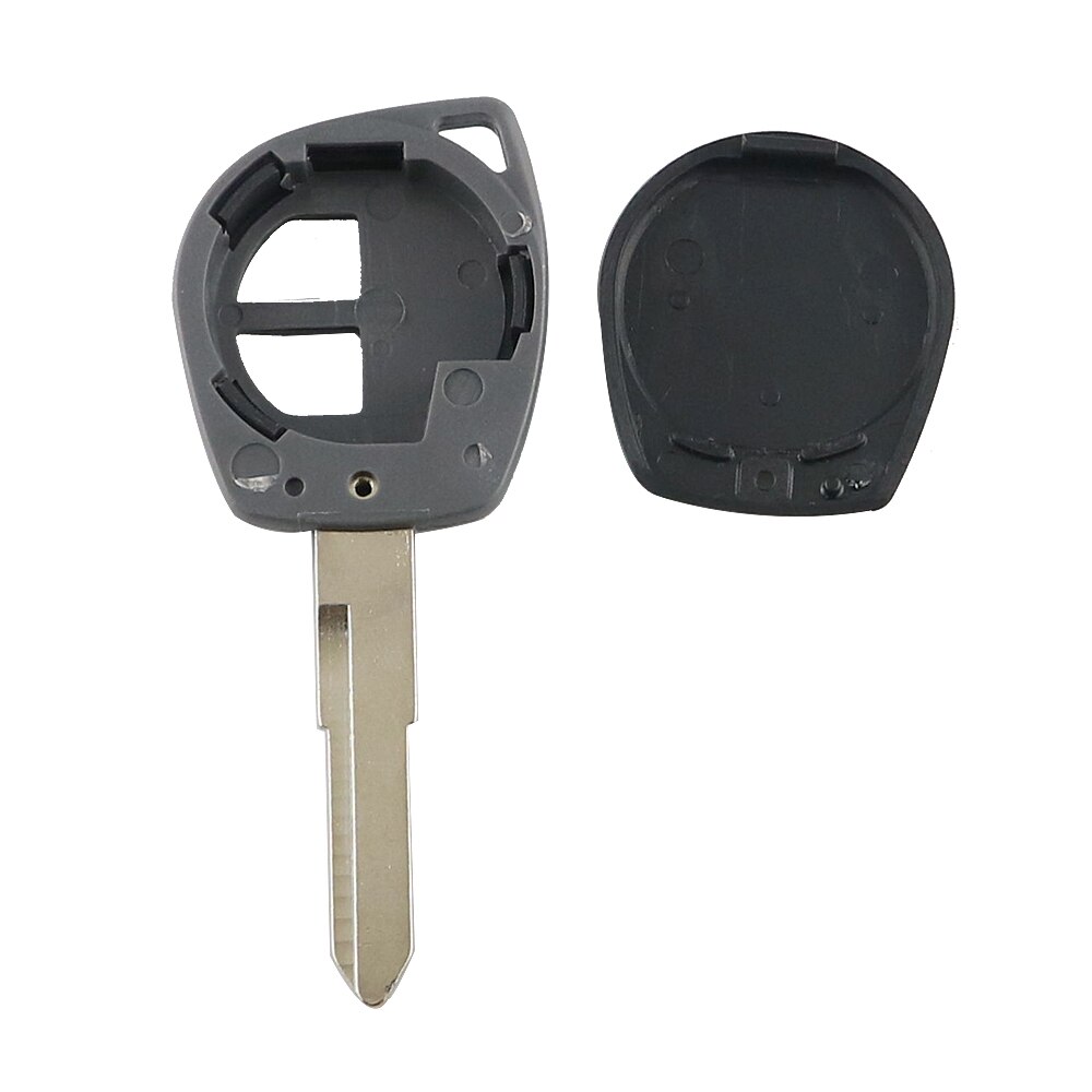 Yiqixin 2 Knop Externe Auto Sleutel Shell HU133R Rubber Button Pad Voor Suzuki Igins Alto SX4 Vauxhall Agila 2005 2006