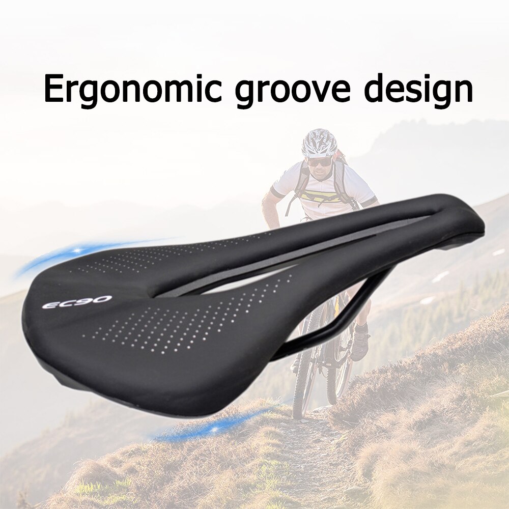Bicycle Seat Saddle MTB Road Bike Seat Mountain Bike Training Racing Saddle Breathable Soft Comfortable Seat Cushion for Cycling