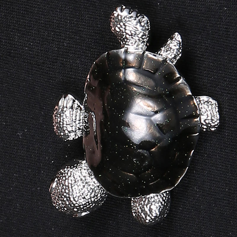 Mały żółw broszka przypinki koszula kurtki odzież plecaki kapelusz odznaka akcesoria