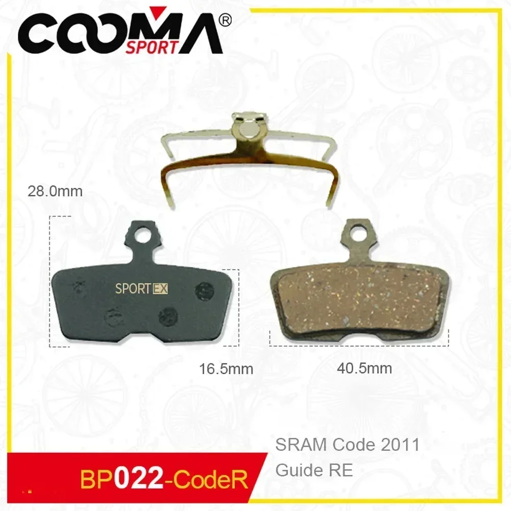 1 paar Fahrrad Rabatt Bremsbeläge Für-SRAM AVI1D Code R + führen betreffend Ultra-licht hoch-leistung Brems Ersatz Pads Teile