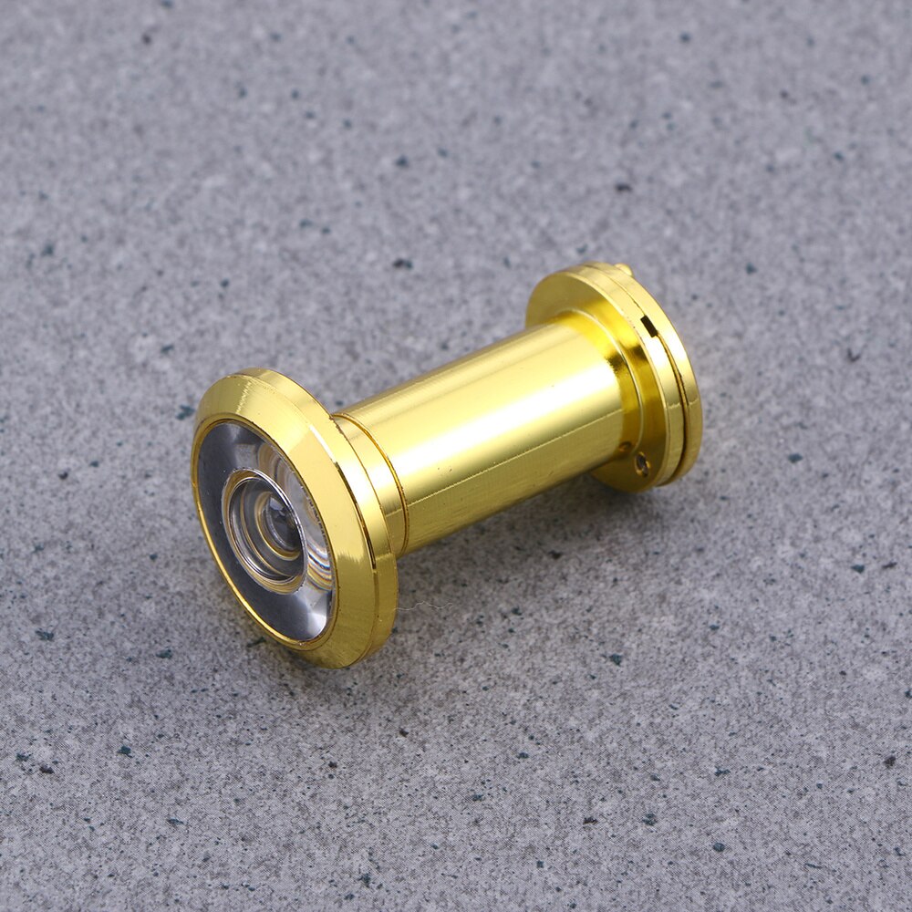 Door Viewer Wooden Door Door Peek Peep Hole Pinhole for Home Office Hotel (Silver): Golden