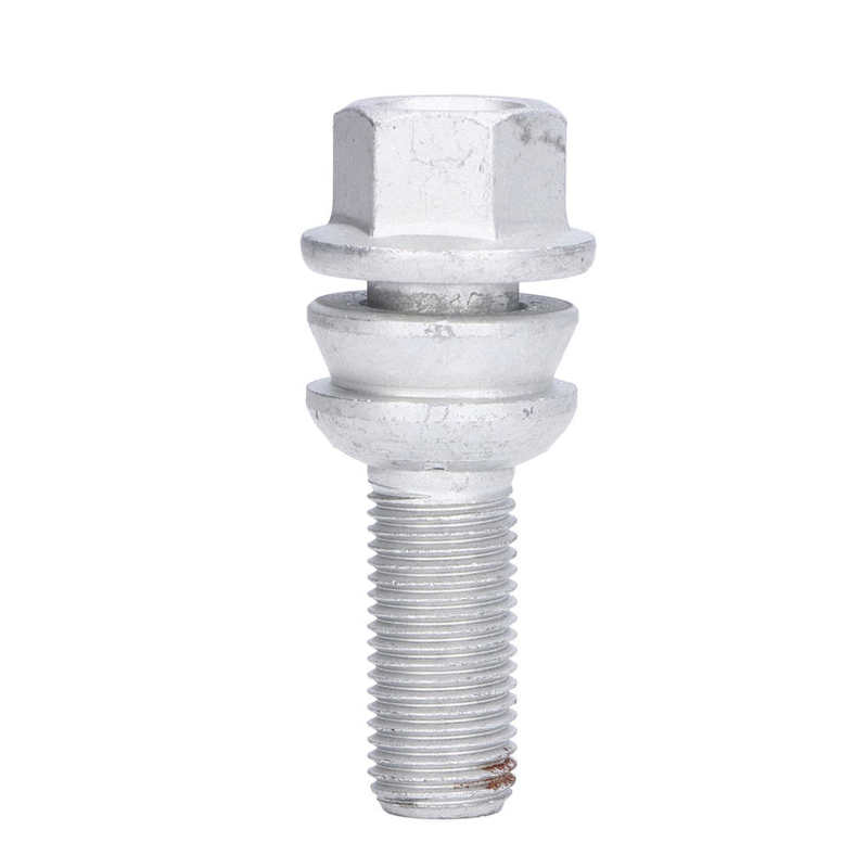 Wheel Lug Bolts Wheel Bolt Lug Nut Silver Replacement for Q7 SUV Truck Van 2007 for Car Accessory