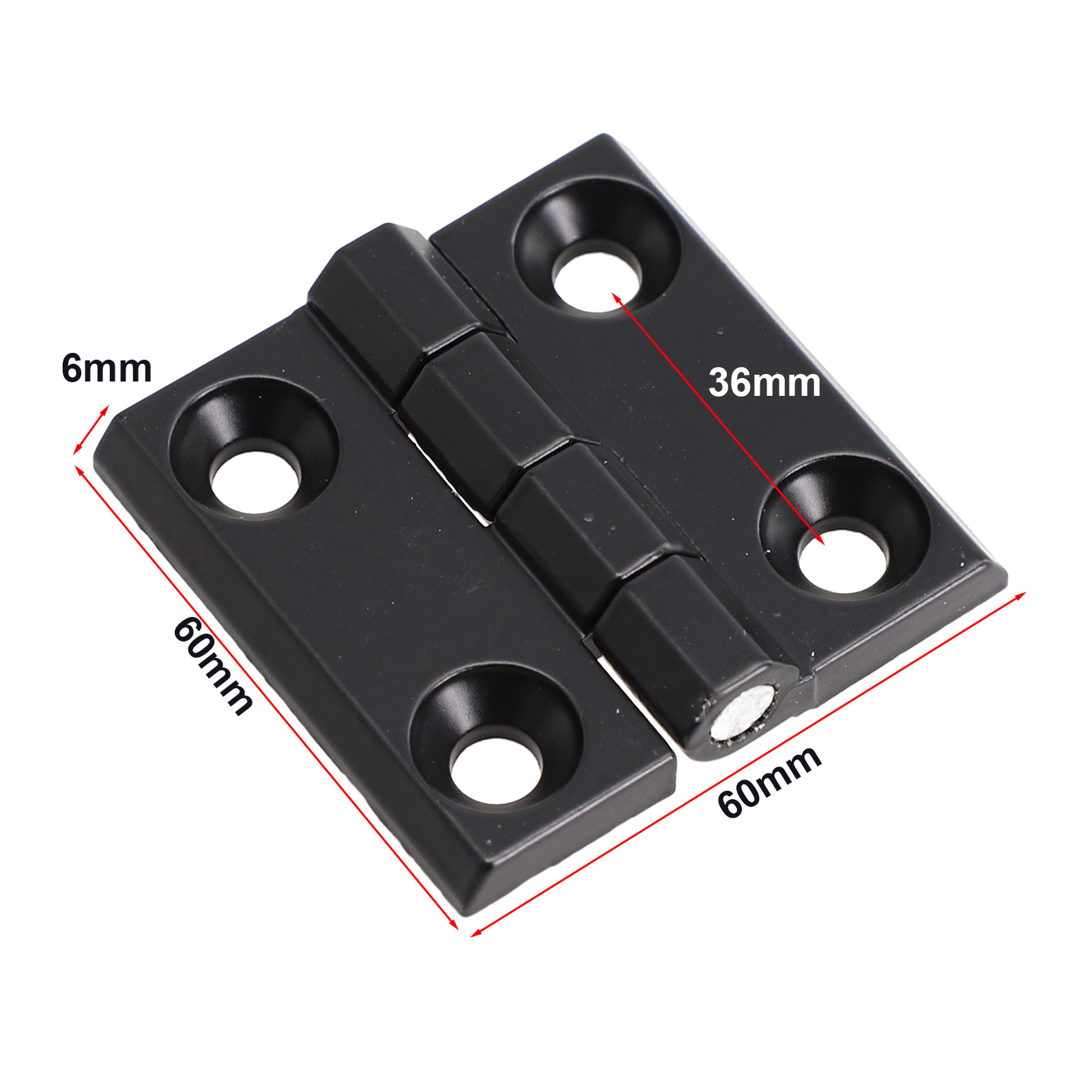 Door Hinges Heavy-duty Backflap Butt Hinges Aluminium Box Electrical Cabinet Window Hinges Household Repairing Repalce Hardware: Yellow