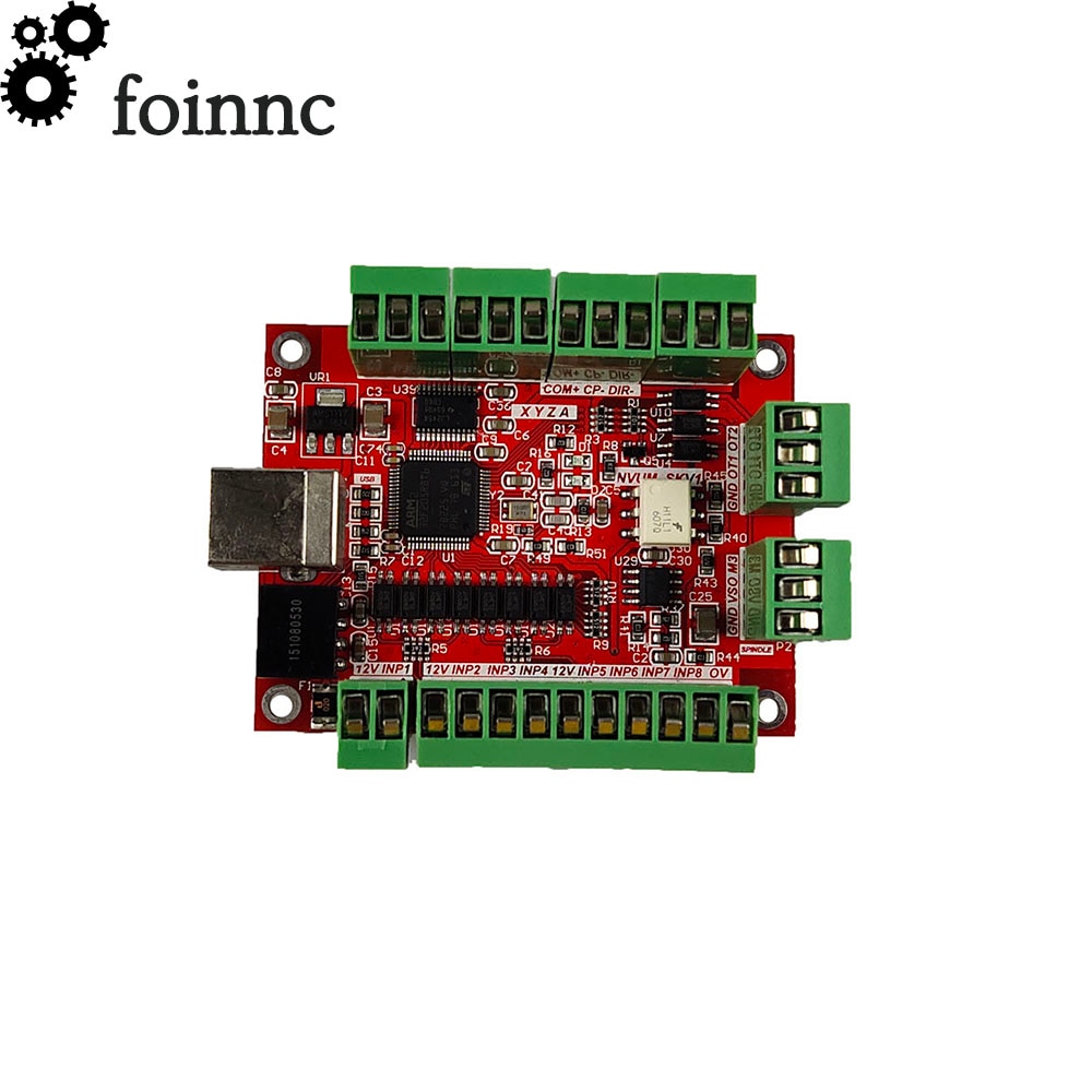 Mach3-carte de commande de mouvement, contrôleur de mouvement de USB nvcm 4 axes, carte de contrôle de mouvement boîtier en métal ne fait pas