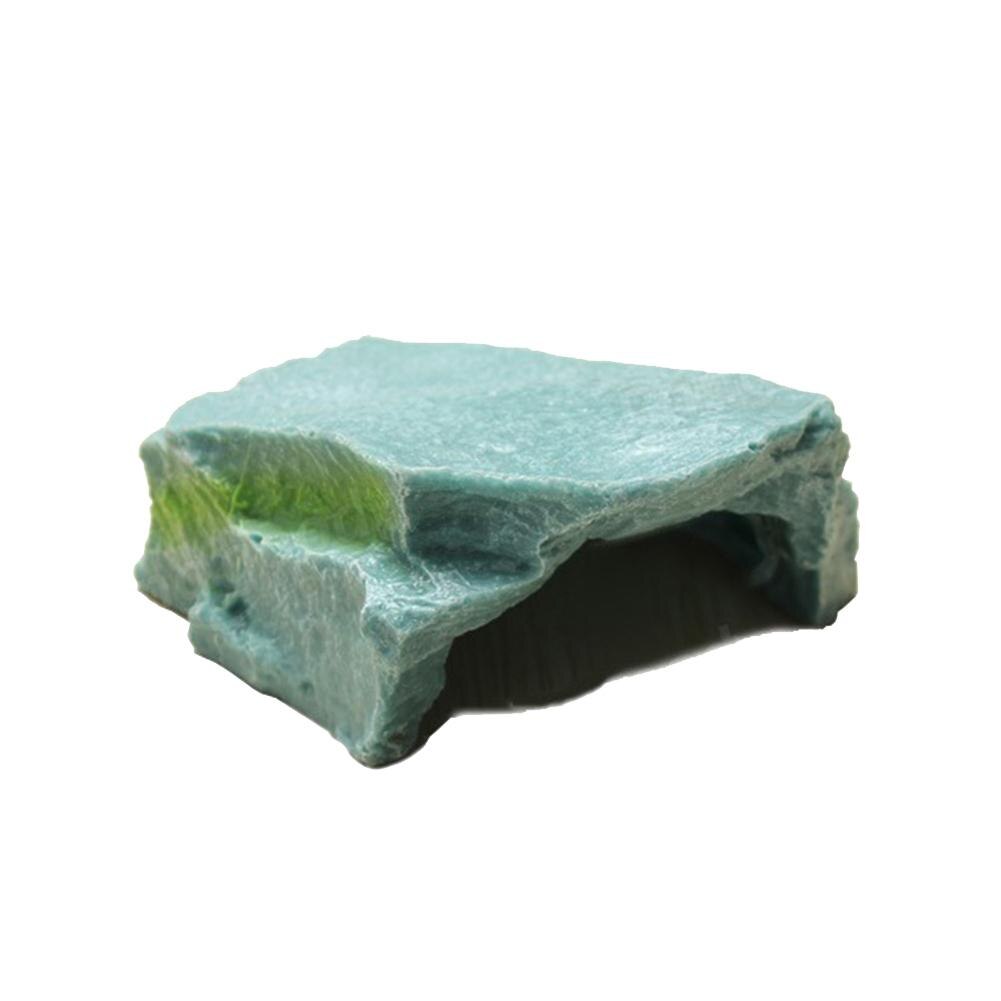 AsyPets Simulate Rock Shape Resin Cave for Tortex Hidden