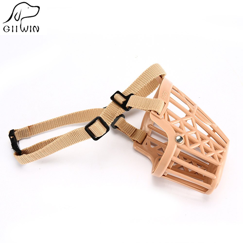 Muzzle Dogs for Small Large Dog Muzzles Mask Adjustable Basket Training Duck Muzzle Anti Bark Bite Bite Pet Products YT0013