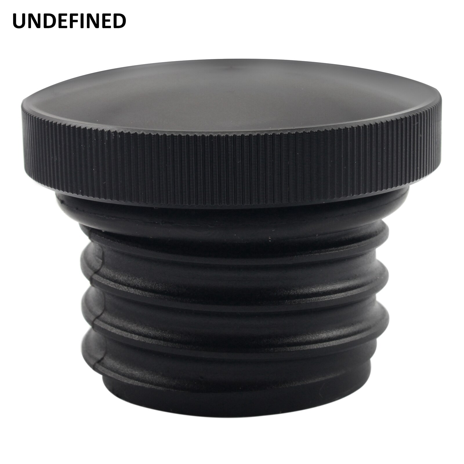Motorcycle Black Plastic Bottom Knurled Tank Cap CNC Fuel Tank Gas Gaps Cover For Harley Sportster XL Softail Dyna FXD Touring: Counterclockwise