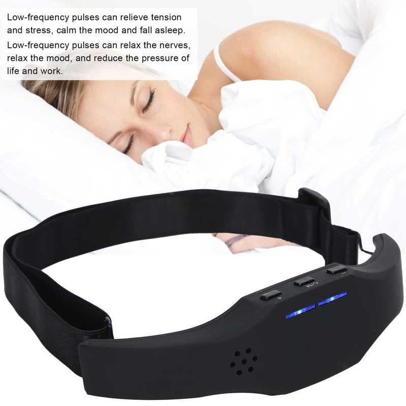 Multifunctional Electric Head Massager Wireless Improve Insomnia Hypnotic Device Sleep Aid Tool Ear Care Kit