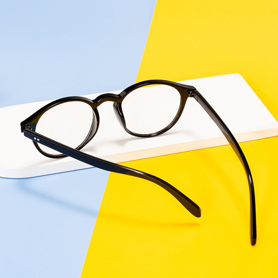 Vrouwen Bril Frame Mode Computer Brillen Frame Anti-Blauw Licht Transparant Clear Roze Plastic Frame