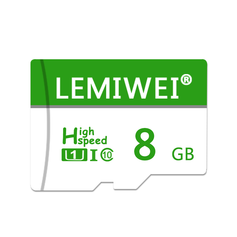 Klasse 10 Geheugenkaart 64Gb 32Gb 16Gb 8Gb Tf Flash Card Lemiwei Hoge Snelheid U1 C10 tf Kaart Voor Telefoon: 8GB