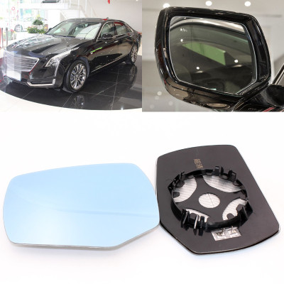 Til cadillac  ct6 stort synsfelt blå spejl anti bil spejl opvarmning vidvinkel reflekterende baklinser
